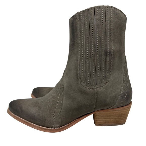 Women's Free People Frontier Chelsea Boot, Washed Taupe, Size 37.5 - Picture 4 of 11